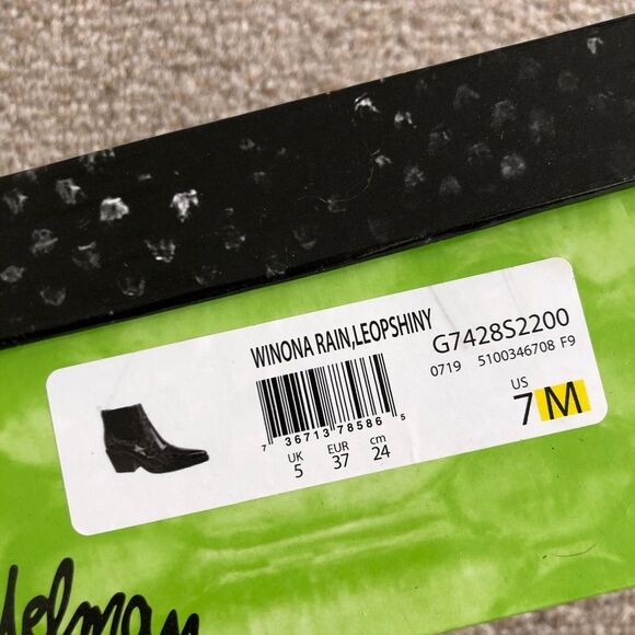 NEW Sam Edelman Winona Western Waterproof Rain Booties | Pointed Toe | Size 7 - Picture 15 of 15